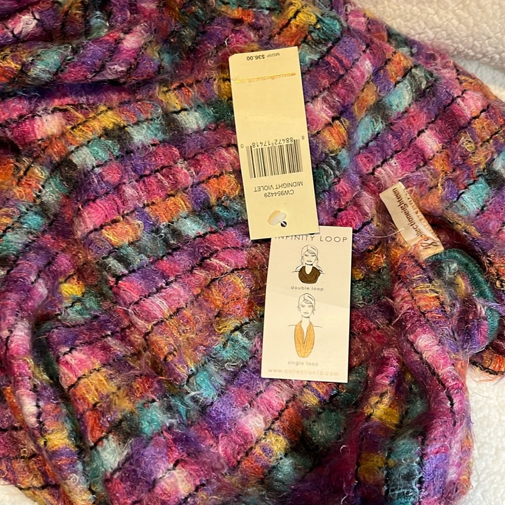 Nwt Collection 18 Infinity Loop Multi Colored. - image 3